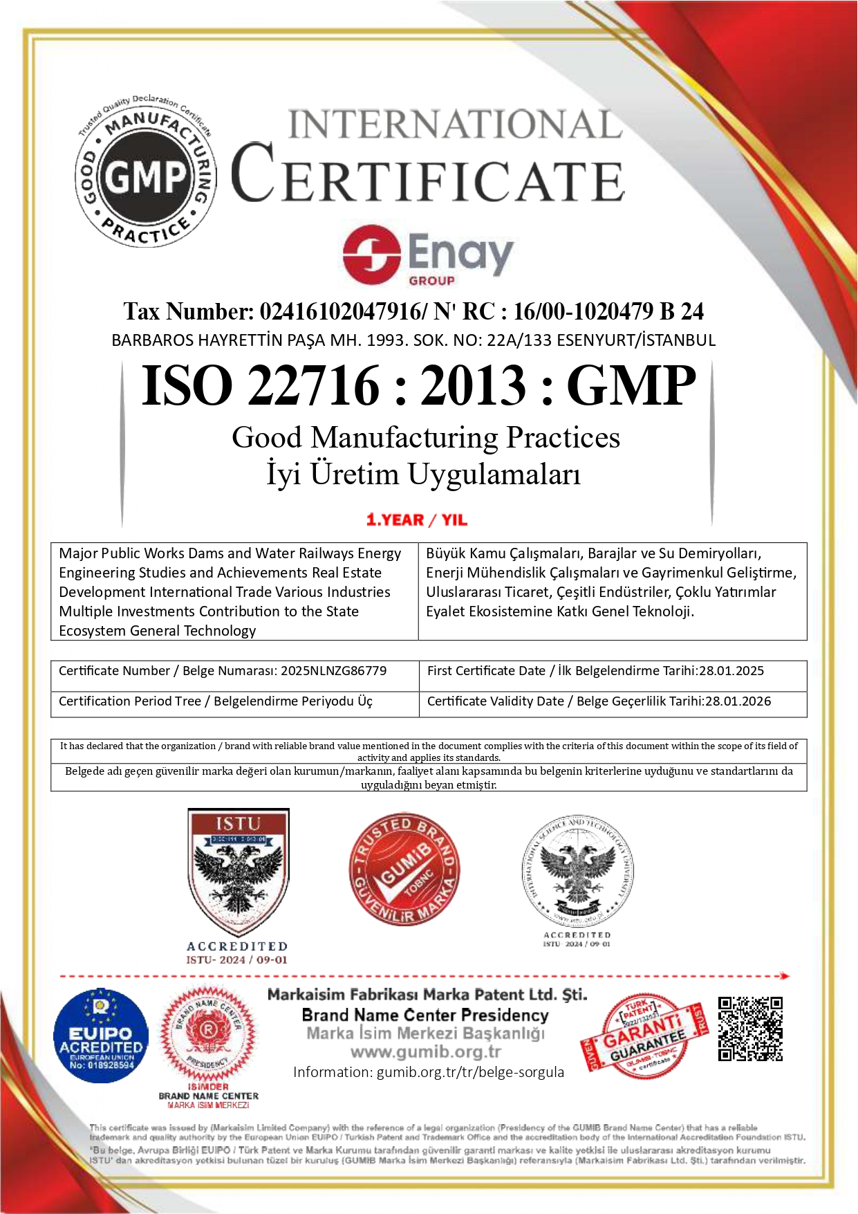Certificate 10